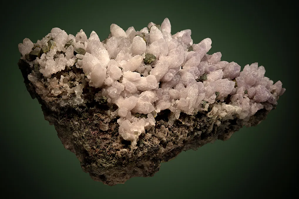 Quartz var. Amethyst with Chalcopyrite - image 5
