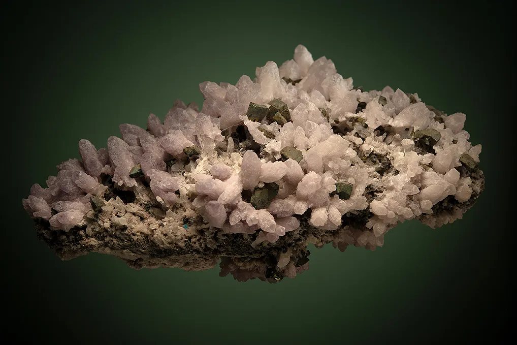 Quartz var. Amethyst with Chalcopyrite - image 4