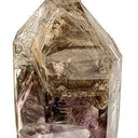 Quartz Var. Amethyst With Clay Inclusions - image 2