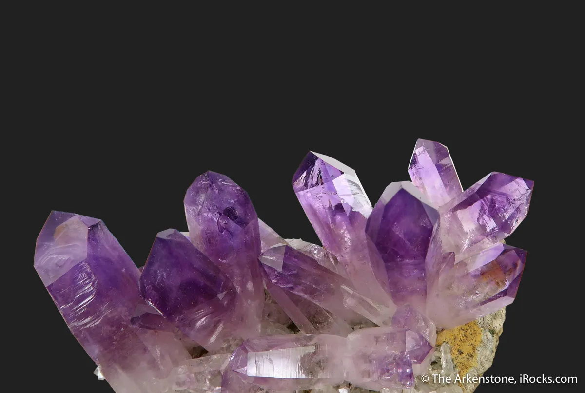 Quartz var. Amethyst with Epidote - image 2