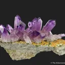 Quartz var. Amethyst with Epidote - image 4