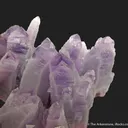 Quartz var. Amethyst with phantoms - image 3