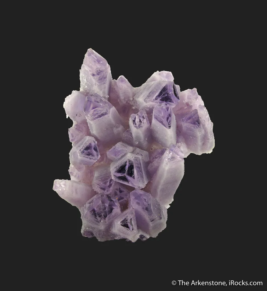 Quartz var. Amethyst with phantoms image