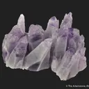 Quartz var. Amethyst with phantoms - image 2