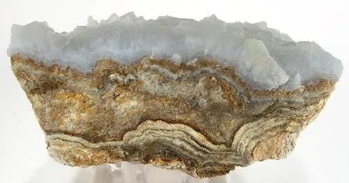Quartz (Var: Chalcedony), Fluorite - image 2