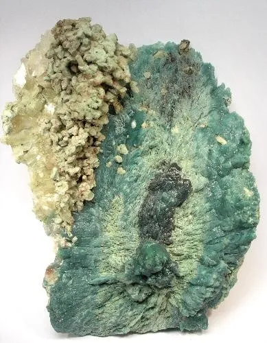 Quartz (Var: Chalcedony), Heulandite image