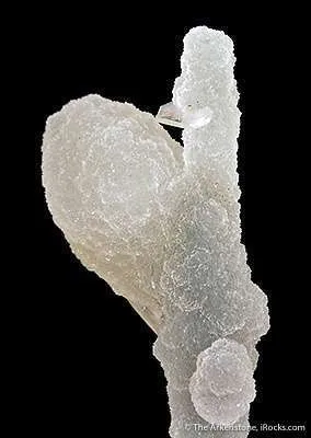 Quartz Var. Chalcedony Ps. Calcite on Chalcedony Stalactites - image 2
