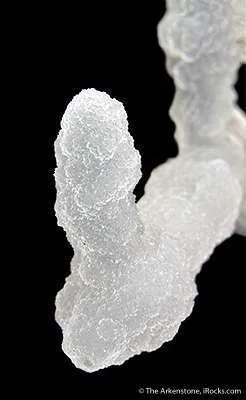 Quartz Var. Chalcedony Ps. Calcite on Chalcedony Stalactites - image 4