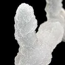 Quartz Var. Chalcedony Ps. Calcite on Chalcedony Stalactites - image 4