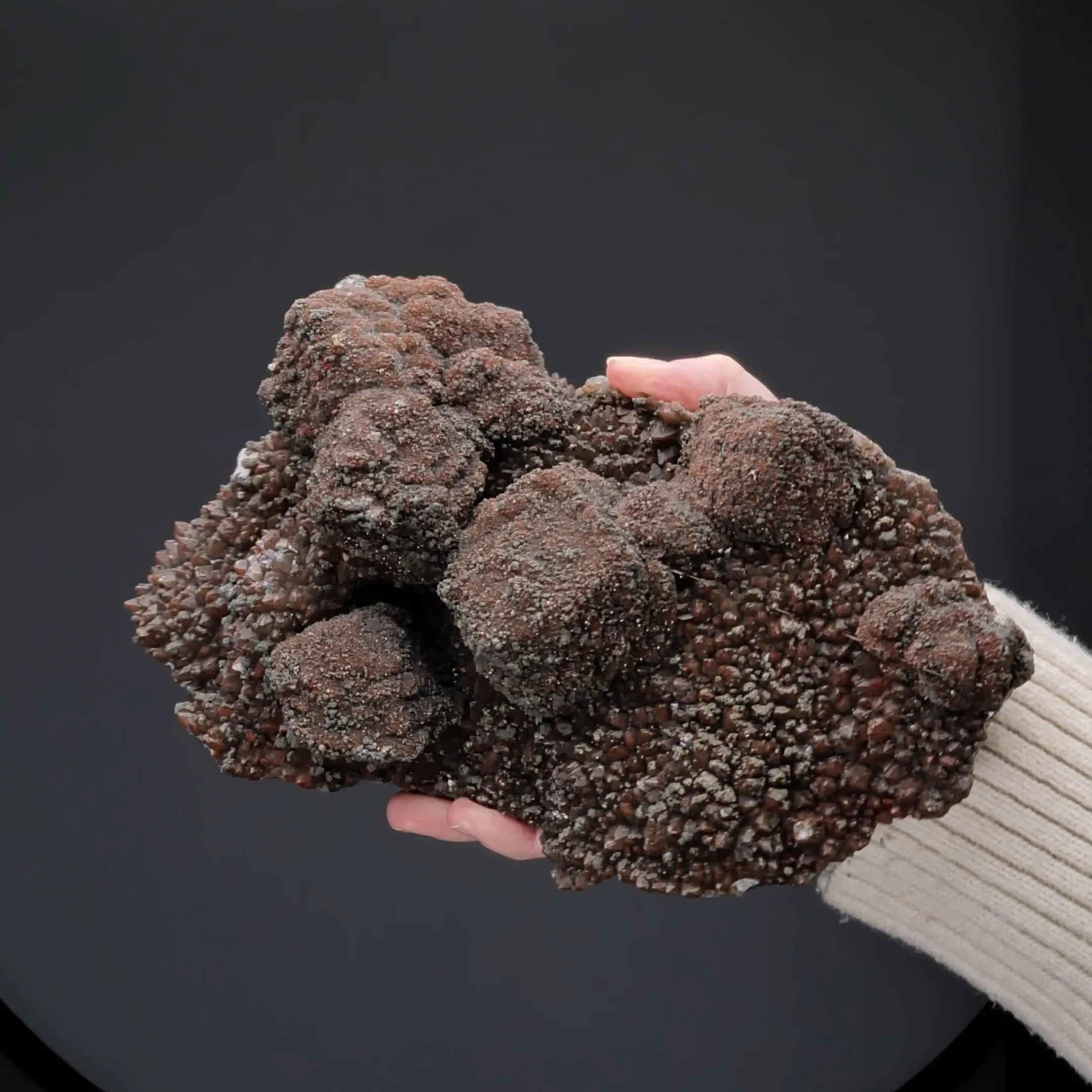 Quartz var. Eisenkiesel with Pyrite Calcite and Baryte - image 2