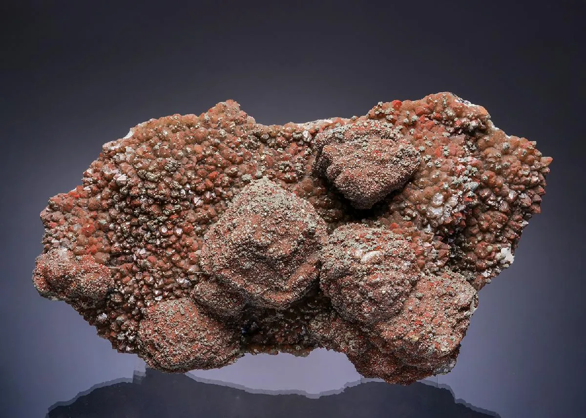 Quartz var. Eisenkiesel with Pyrite Calcite and Baryte - image 1