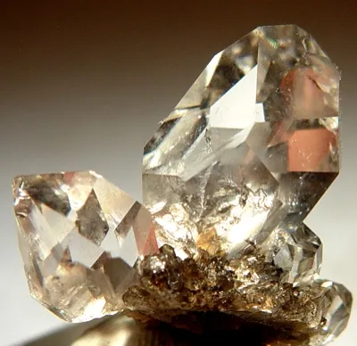 Quartz (Var: Herkimer Diamond) image