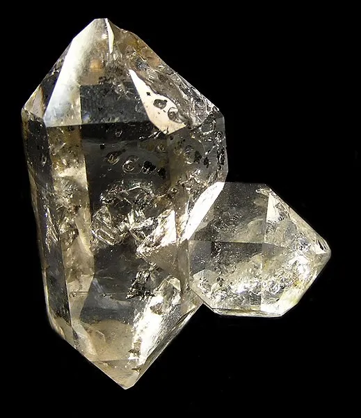 Quartz (Var: Herkimer Diamond) image