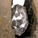 Quartz Var. "Herkimer Diamond," in Dolomite - image 3
