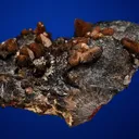 Quartz var. Onegite on Goethite - image 3