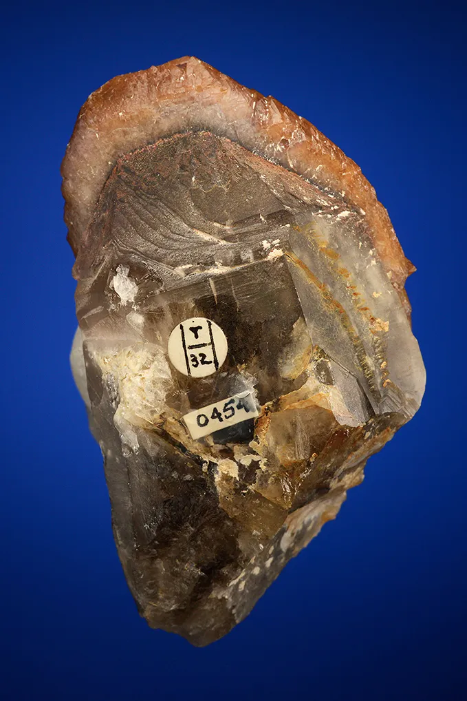 Quartz var. Onegite on Quartz var. Smoky - image 4