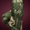 Quartz var. Prase with Dolomite - image 1