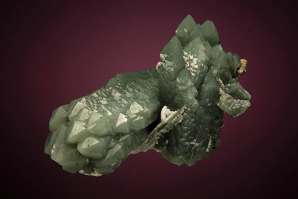 Quartz var. Prase with Dolomite - image 4