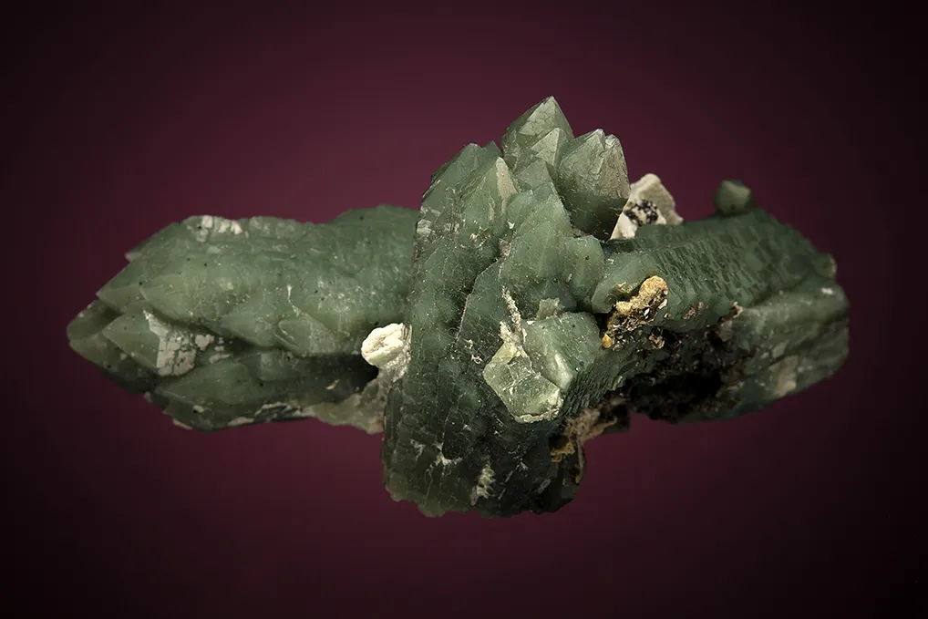 Quartz var. Prase with Dolomite - image 3