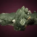 Quartz var. Prase with Dolomite - image 3