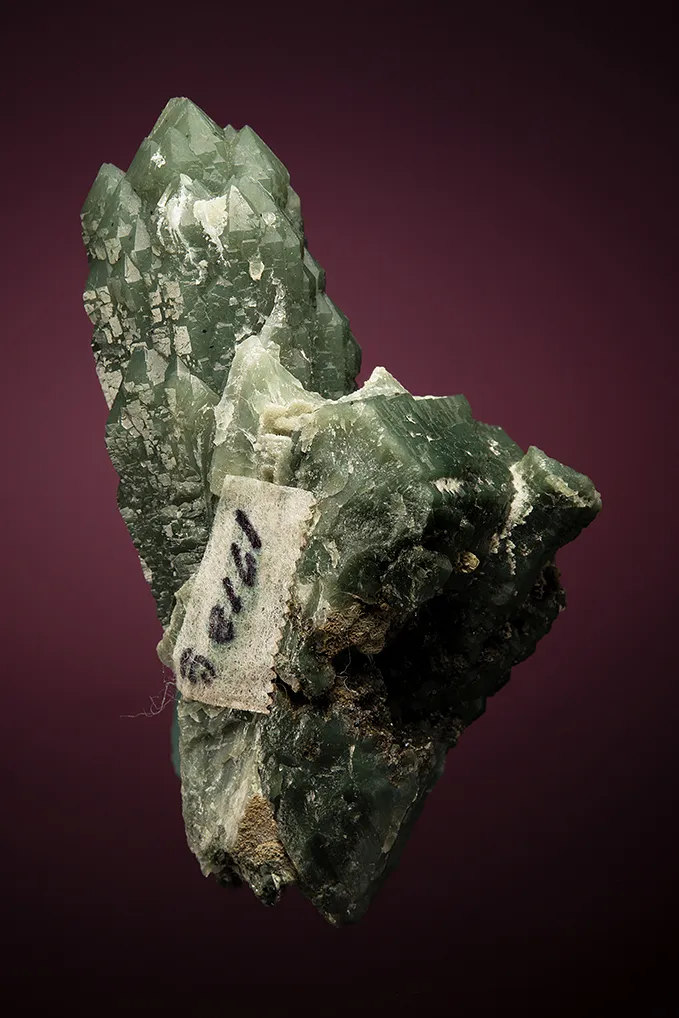 Quartz var. Prase with Dolomite - image 2
