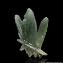 Quartz var. Prase with Hedenbergite inclusions - image 3