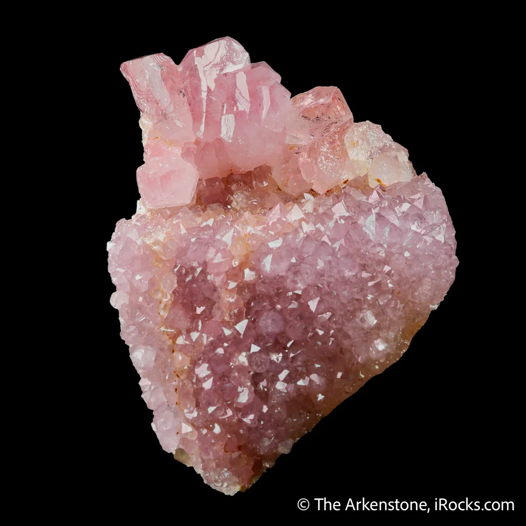 Quartz var. Rose on Quartz image