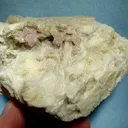 Quartz (Var: Rose Quartz), Albite - image 1