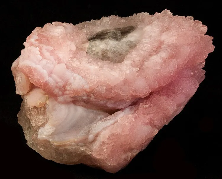 Quartz (Var: Rose Quartz), Quartz (Var: Smoky Quartz) image