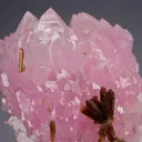 Quartz var. Rose Quartz with Eosphorite - image 1