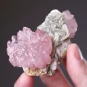 Quartz Var. Rose Quartz with Muscovite - image 2