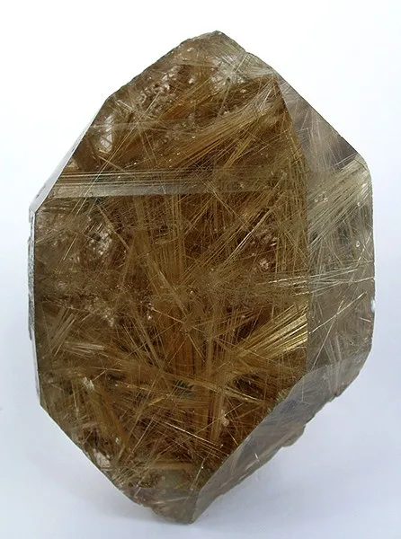 Quartz (Var: Rutilated Quartz) image