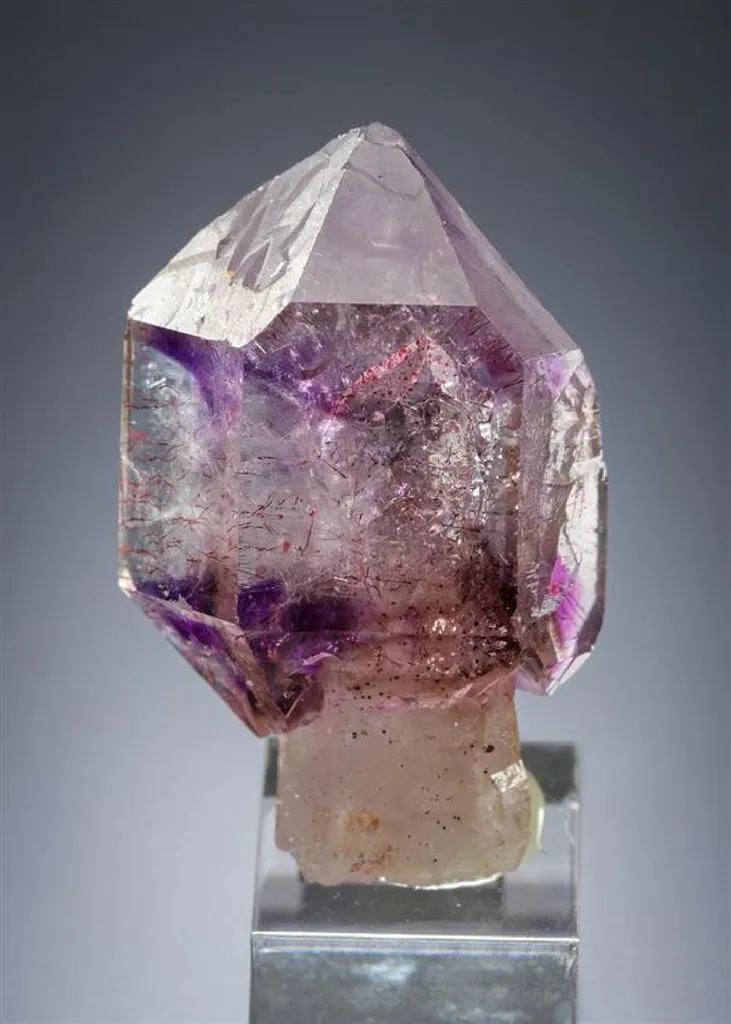 Quartz var. Sceptre Amethyst image