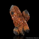 Quartz var. Smoky and Spessartine - image 1