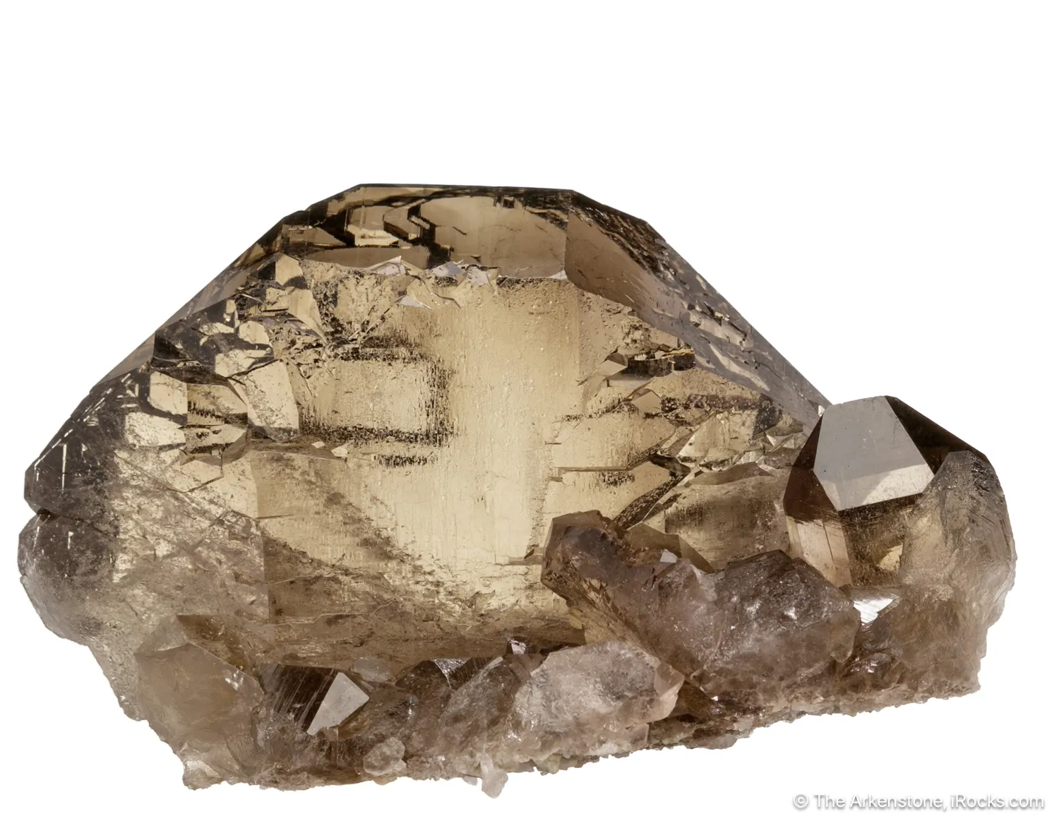Quartz var. Smoky (Gwindel) - image 3