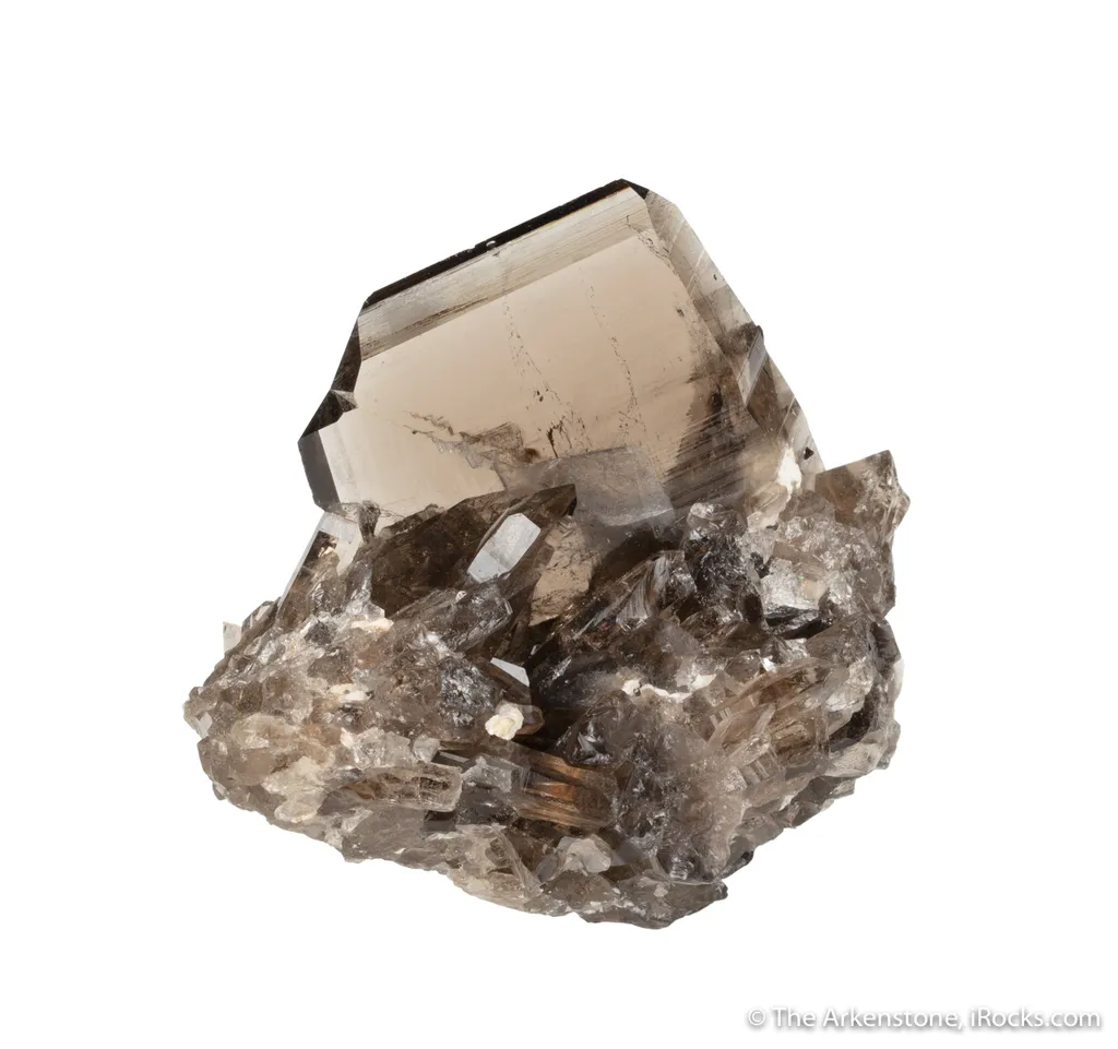 Quartz var. Smoky (Japan Law Twin) - image 4