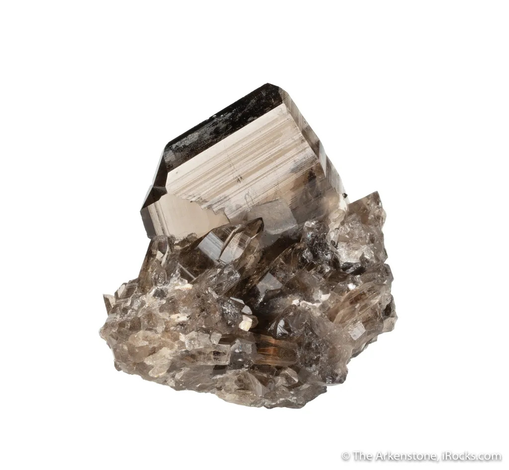 Quartz var. Smoky (Japan Law Twin) - image 5