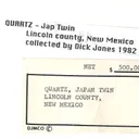 Quartz var. Smoky (Japan-law twin) - image 6
