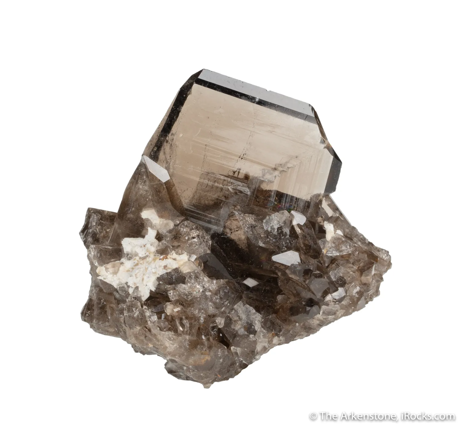 Quartz var. Smoky (Japan Law Twin) - image 3