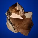 Quartz var. Smoky on Hematite - image 2
