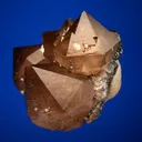 Quartz var. Smoky on Hematite - image 4