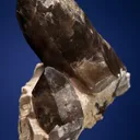 Quartz var. Smoky on Microcline - image 4