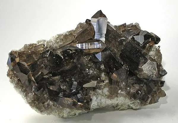 Quartz (Var: Smoky Quartz) image