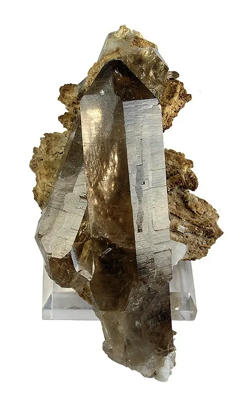 Quartz (Var: Smoky Quartz) image