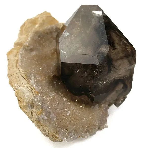 Quartz (Var: Smoky Quartz) image