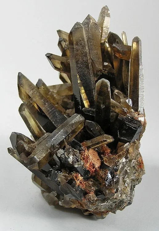 Quartz (Var: Smoky Quartz) image