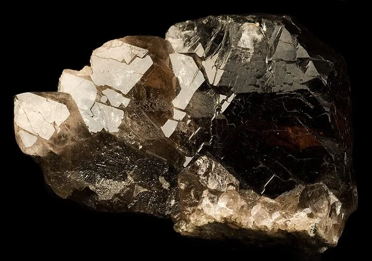 Quartz (Var: Smoky Quartz) image