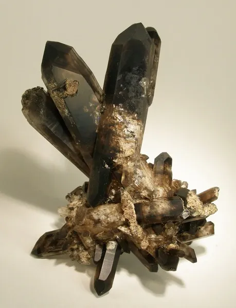 Quartz (Var: Smoky Quartz) image
