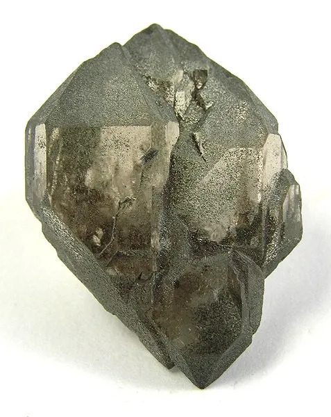 Quartz (Var: Smoky Quartz), Chlorite Group image