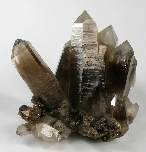 Quartz (Var: Smoky Quartz) image